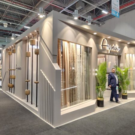 AYMINA fuar standı – EVTEKS FUARI