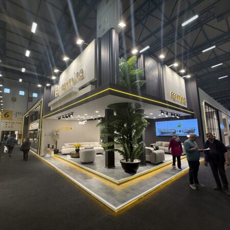Kerasus Mimarlık fuar standı tasarımı
