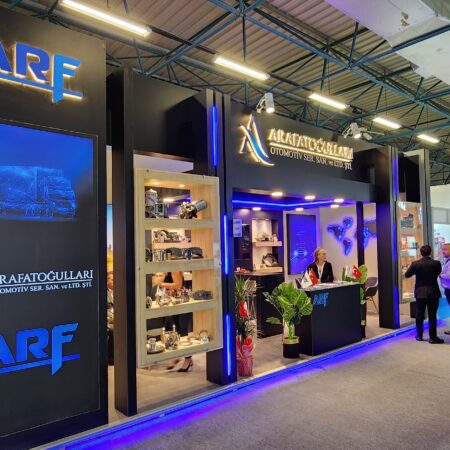 ARAFATOĞLU fuar standı – AUTOMECHANICA FUARI